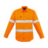 House of Uniforms The Hi Vis Hoop Tape Shirt | Adults | Long Sleeve Syzmik Orange