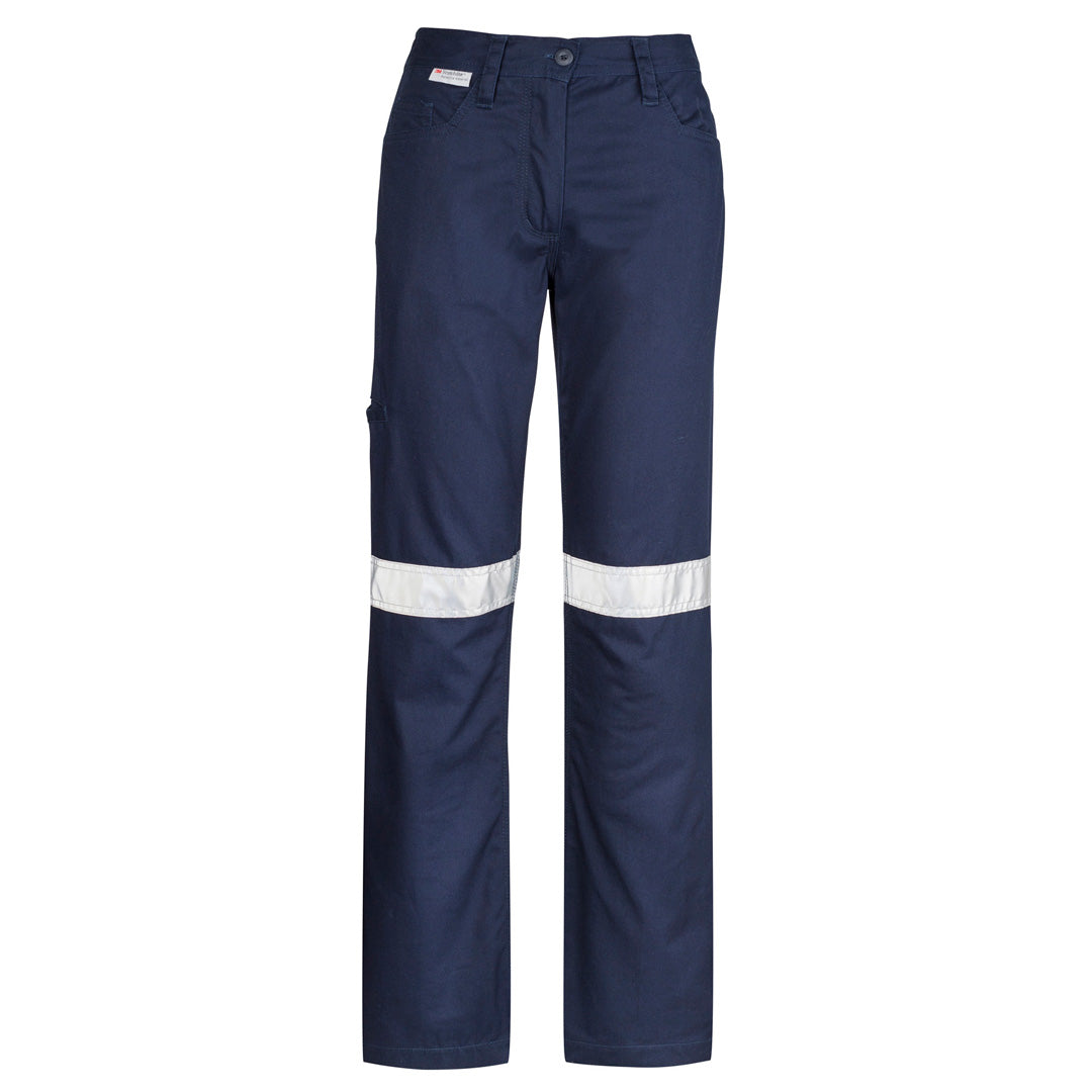 House of Uniforms The Taped Utility Pant | Ladies Syzmik Navy