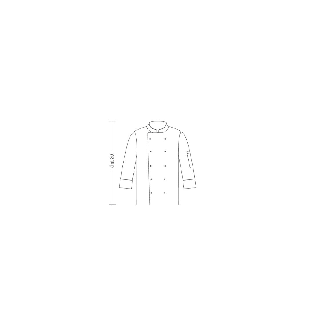 House of Uniforms The Atlas Chefs Jacket | Long Sleeve | Adults Toma 
