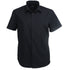 House of Uniforms The Candidate Shirt | Mens | Short Sleeve Stencil Black