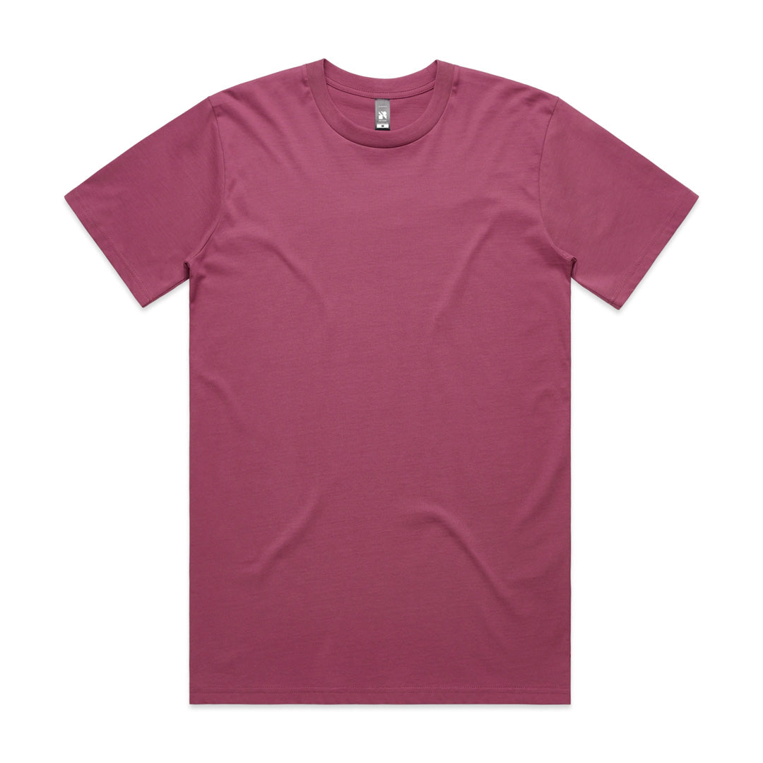 House of Uniforms The Classic Tee | Mens | Short Sleeve AS Colour Berry-as