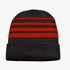 House of Uniforms The Multi Stripe Beanie | Unisex Grace Collection Black/Red