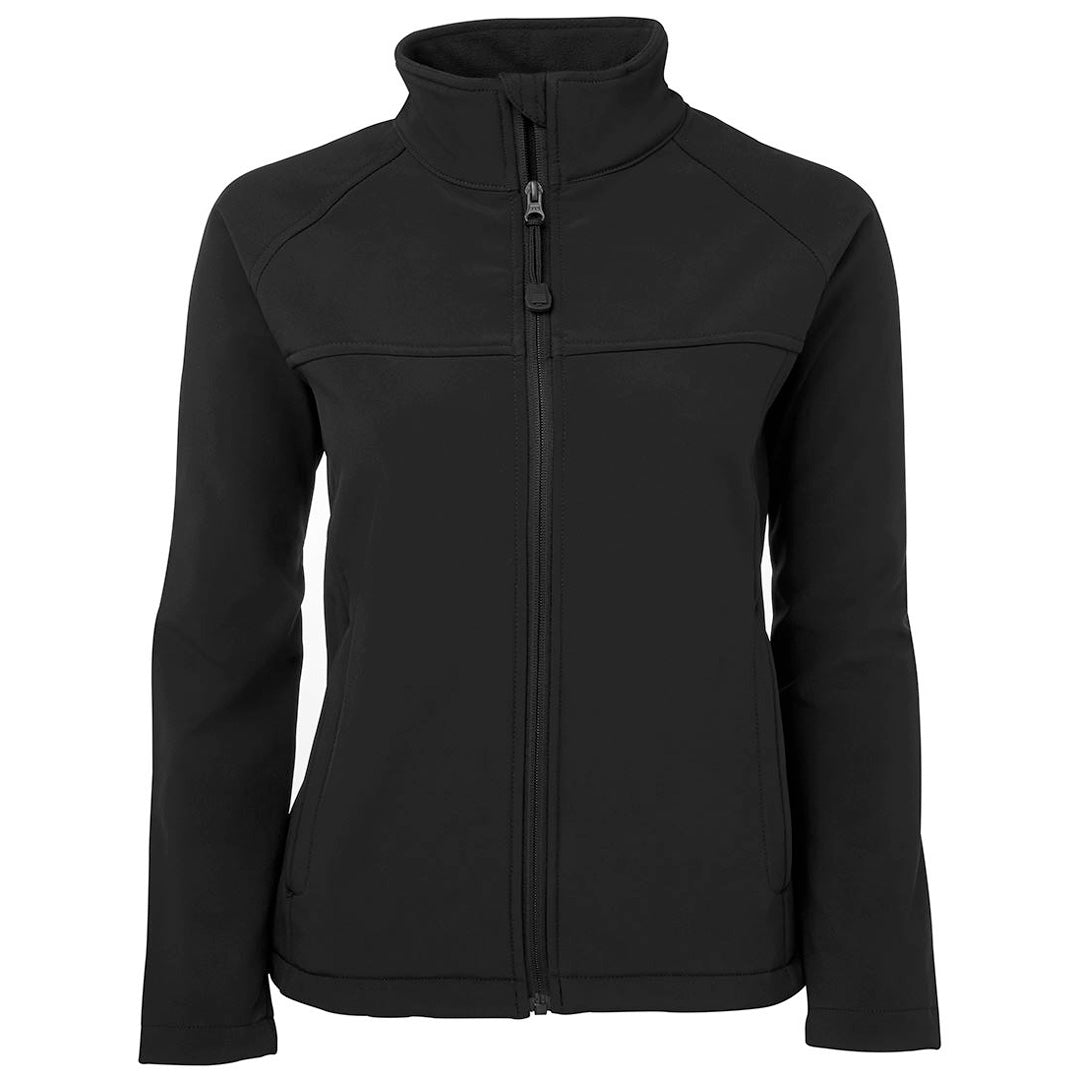 House of Uniforms The Layer Soft Shell Jacket | Ladies Jbs Wear Black