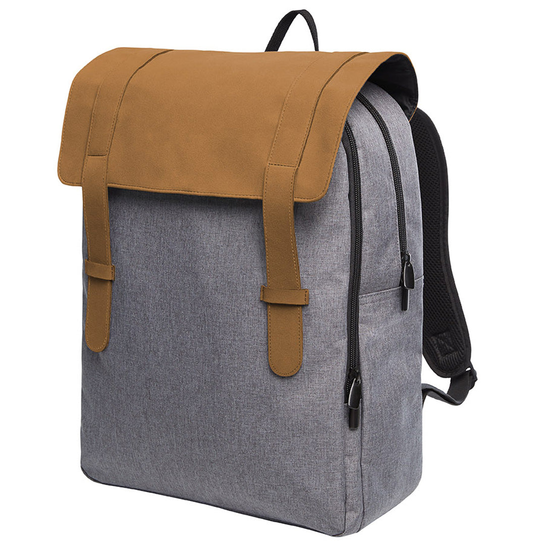 House of Uniforms The Urban Backpack | Pack of 20 Halfar Brown