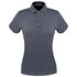House of Uniforms The Oceanic Polo | Ladies | Short Sleeve Stencil Charcoal