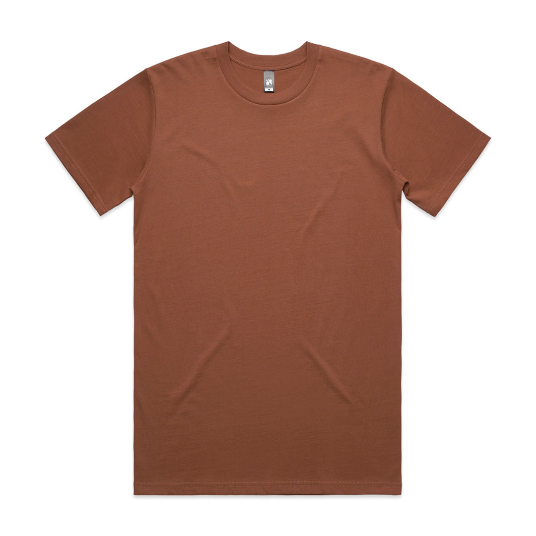 House of Uniforms The Classic Tee | Mens | Short Sleeve AS Colour Clay-as