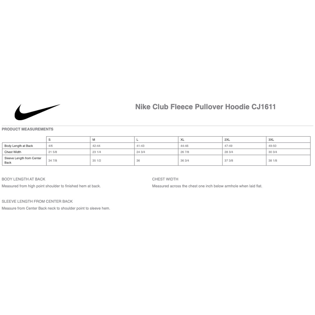 House of Uniforms The Club Fleece Pullover Hoodie | Mens Nike 