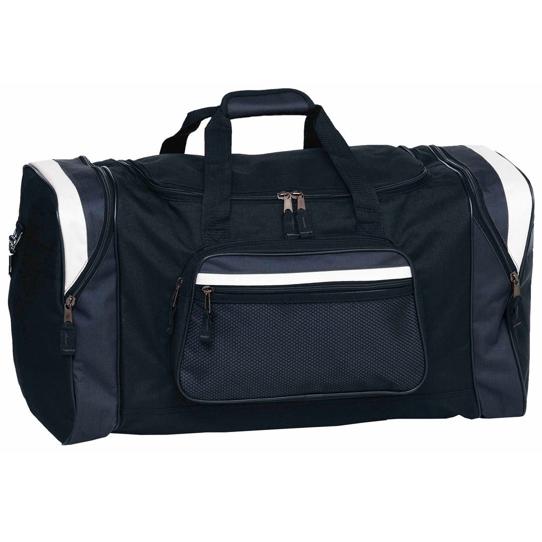 House of Uniforms The Contrast Gear Sports Bag Gear for Life Black/Charcoal