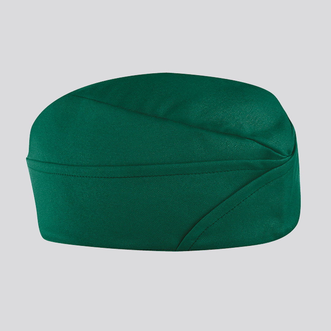 House of Uniforms The Cruz Food Service Hat | Adults | 2 Pack Toma Forest Green