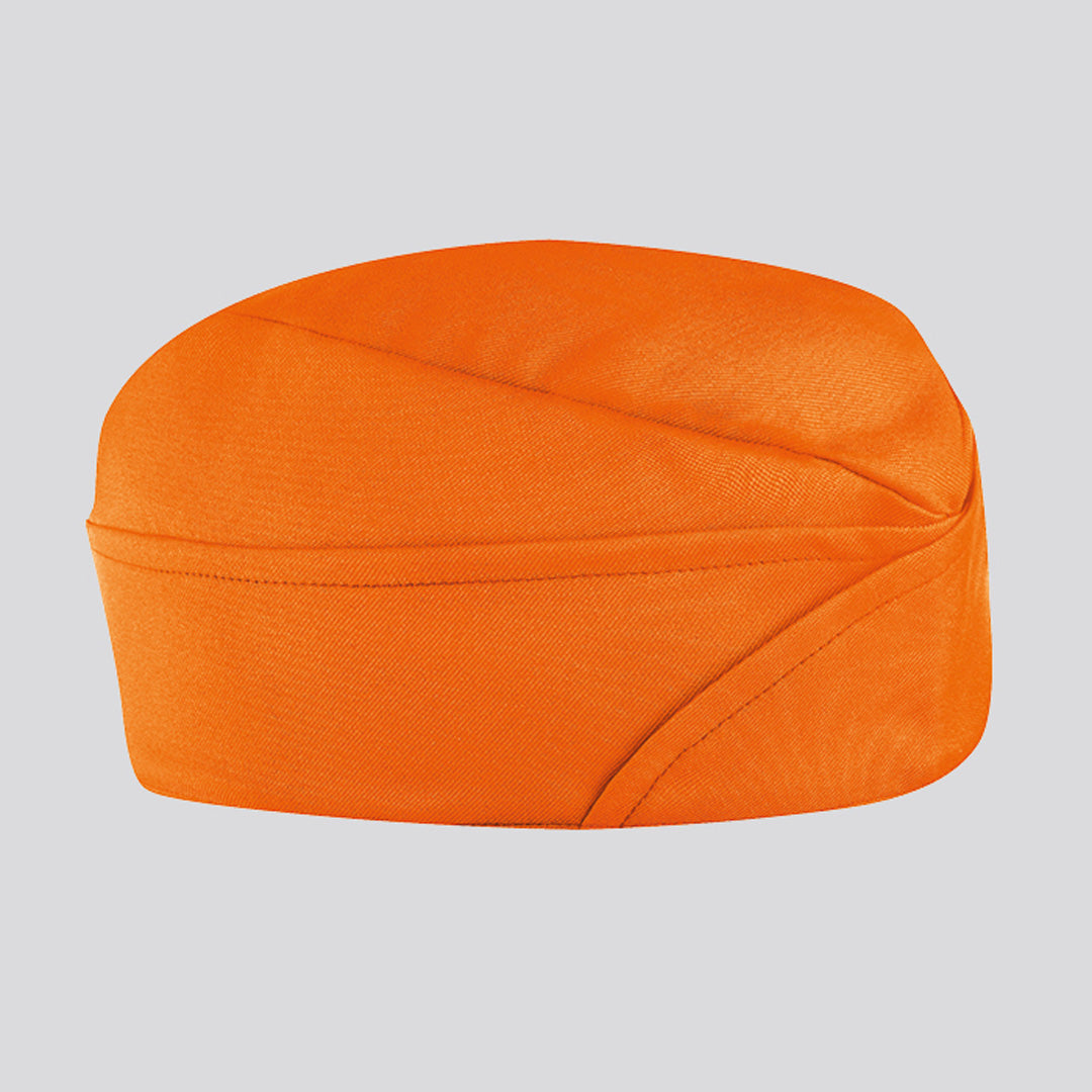 House of Uniforms The Cruz Food Service Hat | Adults | 2 Pack Toma Orange