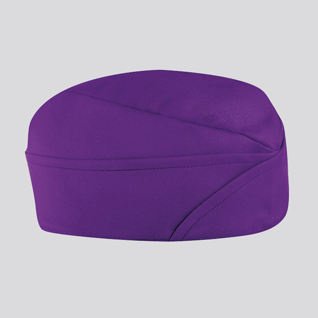 House of Uniforms The Cruz Food Service Hat | Adults | 2 Pack Toma Violet