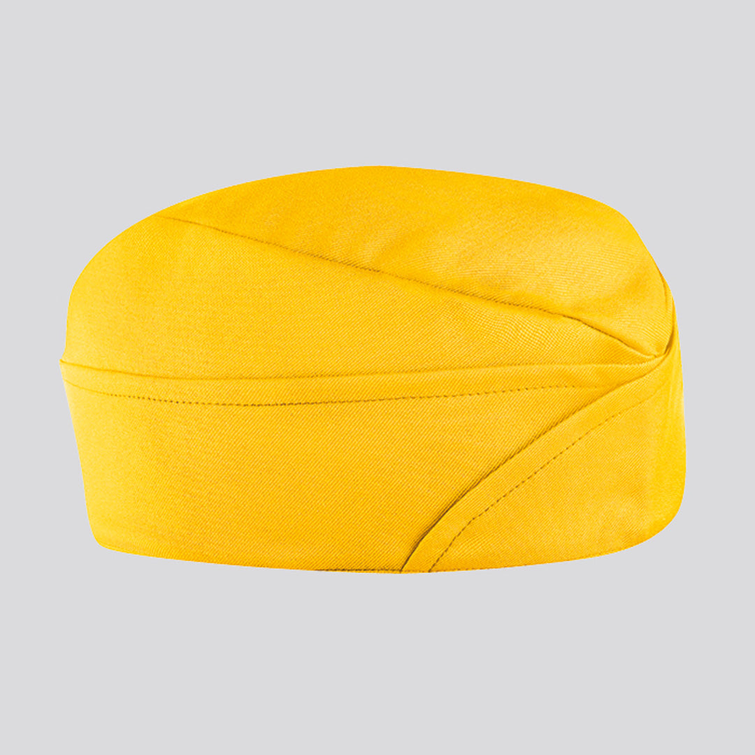 House of Uniforms The Cruz Food Service Hat | Adults | 2 Pack Toma Yellow