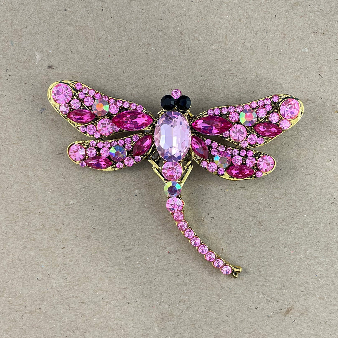 House of Uniforms Dragon Fly Delilah | Brooch House of Uniforms Pink