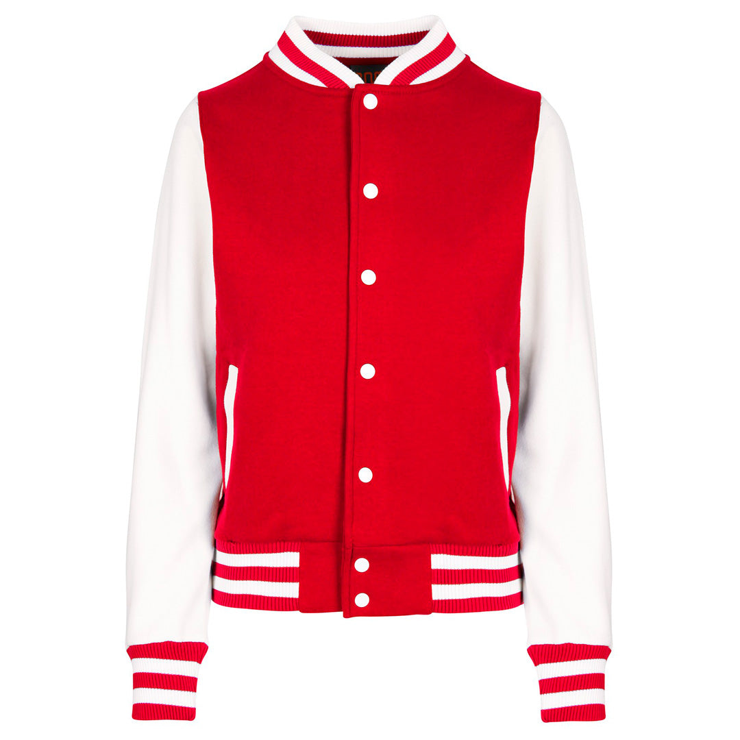 Varsity Jacket | Ladies | Red/White
