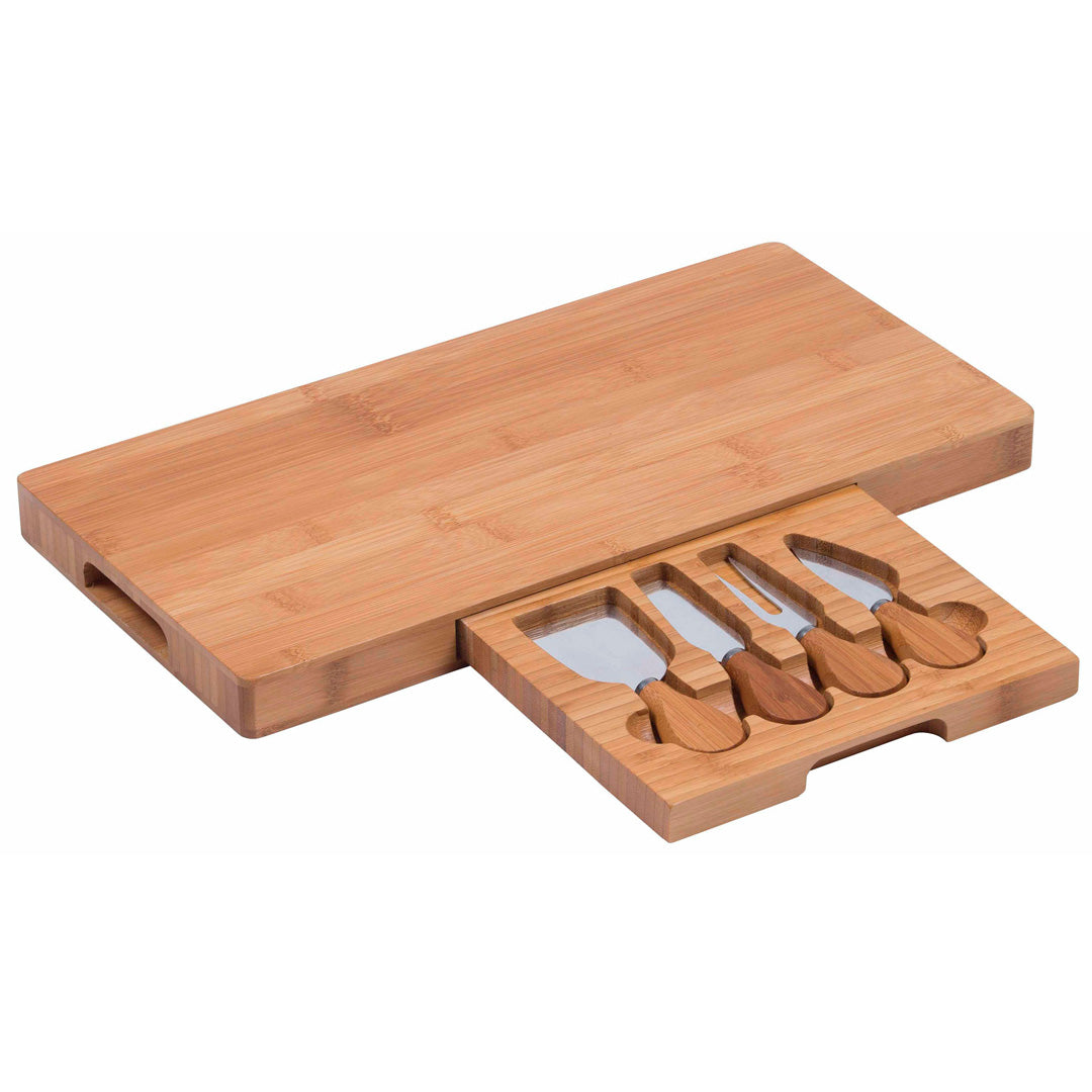 House of Uniforms The Gourmet Cheese Board Set Po 'Di Fame Wood