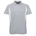 House of Uniforms The Insert Polo | Mens Jbs Wear Grey/White