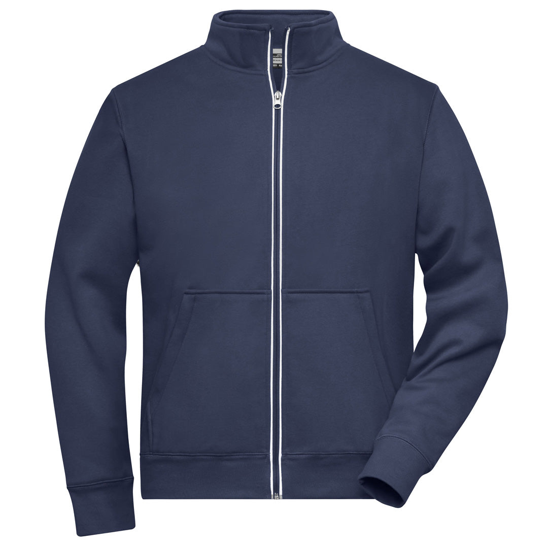 House of Uniforms The Double Face Jacket | Mens James & Nicholson Navy