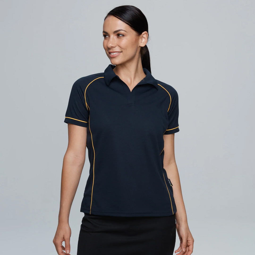 House of Uniforms The Endeavour Polo | Ladies | Short Sleeve Aussie Pacific 