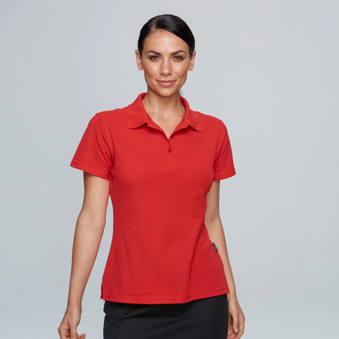 House of Uniforms The Hunter Polo | Ladies | Short Sleeve Aussie Pacific 