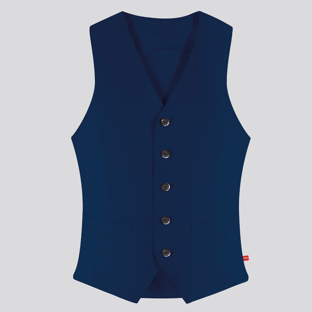 House of Uniforms The Marvin Vest | Adults Toma Navy