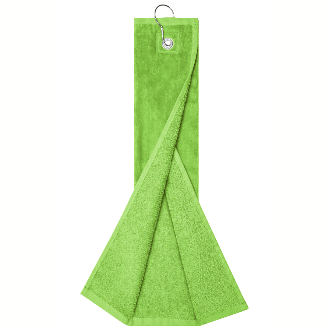 House of Uniforms The Golf Towel Pro Myrtle Beach Lime