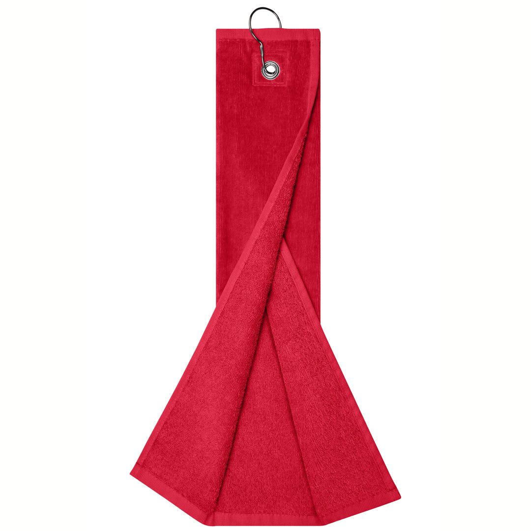 House of Uniforms The Golf Towel Pro Myrtle Beach Red