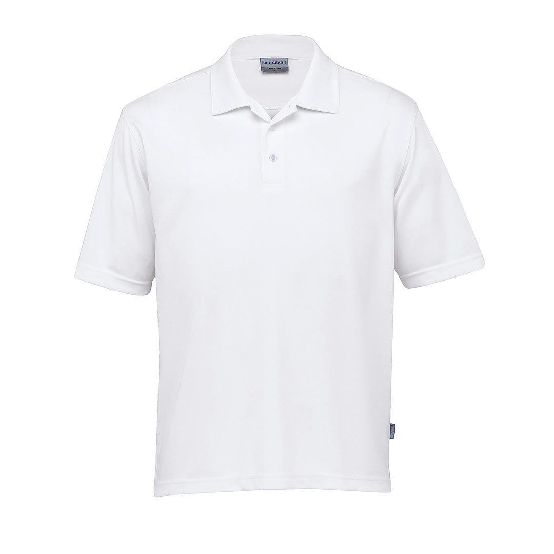 House of Uniforms The Dri Gear Axis Polo | Mens Gear for Life White