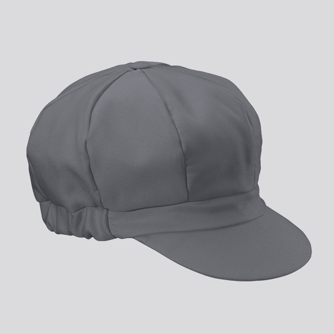 House of Uniforms The Miami Food Service Hat | Adults | 2 Pack Toma Grey