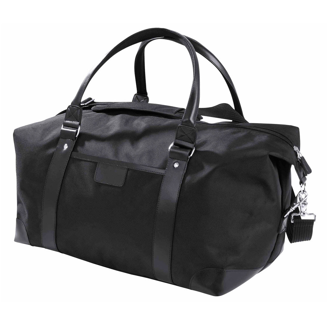 House of Uniforms The Milan Overnight Duffle Bag Gear for Life Black