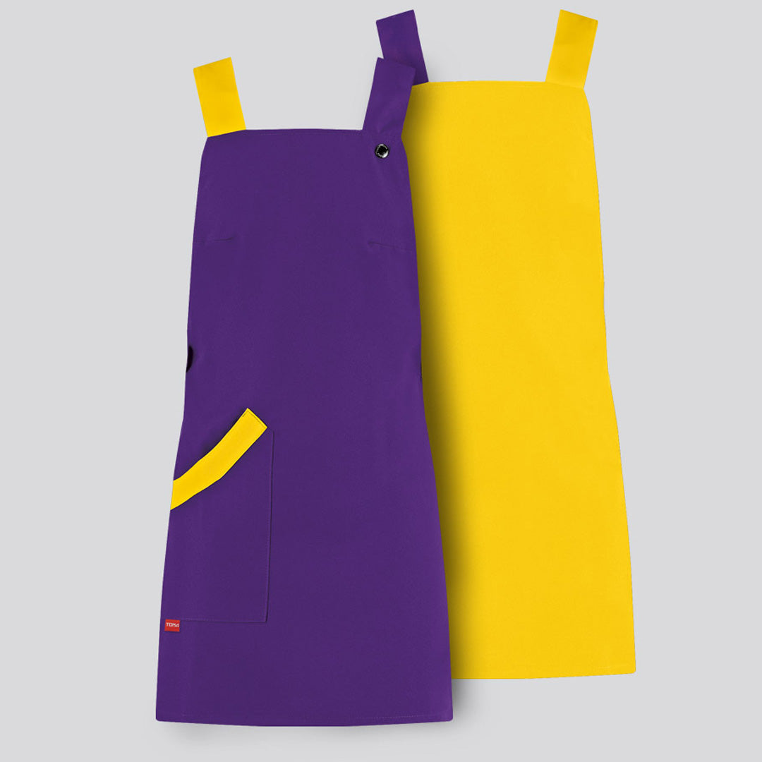 House of Uniforms The Telma Popover Apron | 2 Pack Toma Mod1442