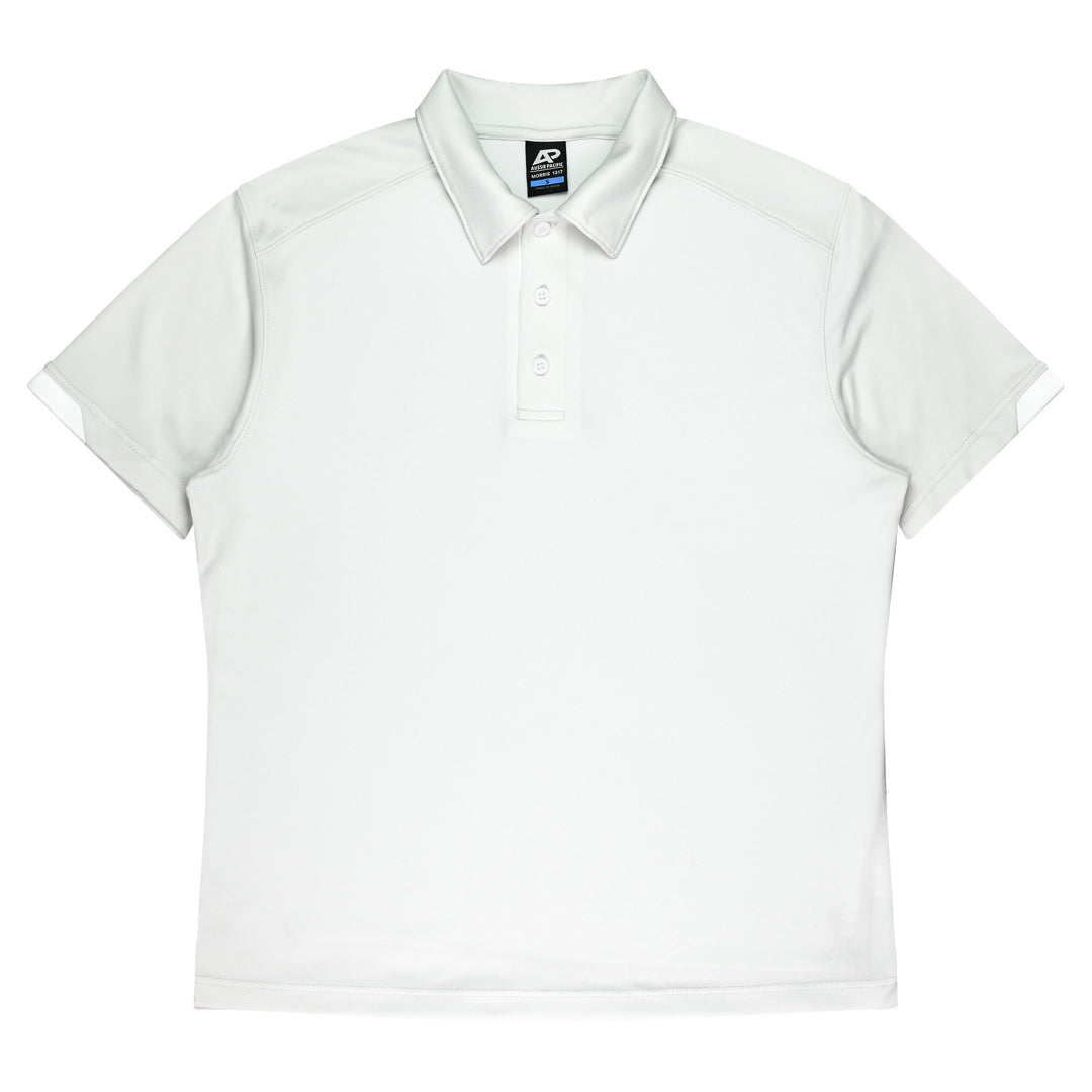 House of Uniforms The Morris Polo | Mens | Short Sleeve Aussie Pacific Light Grey