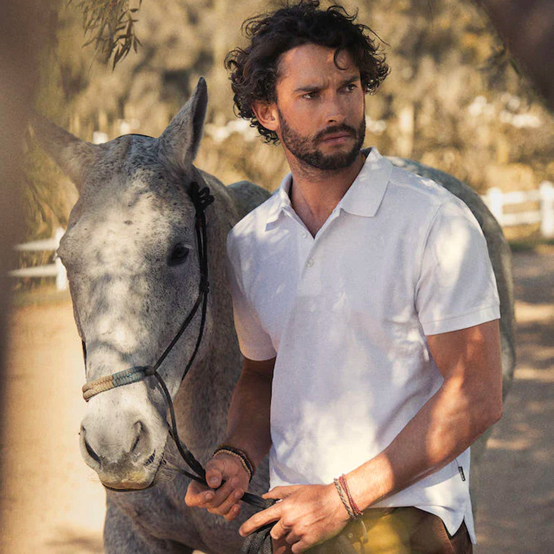 House of Uniforms The Neptune Polo | Mens | Modern Fit James Harvest 
