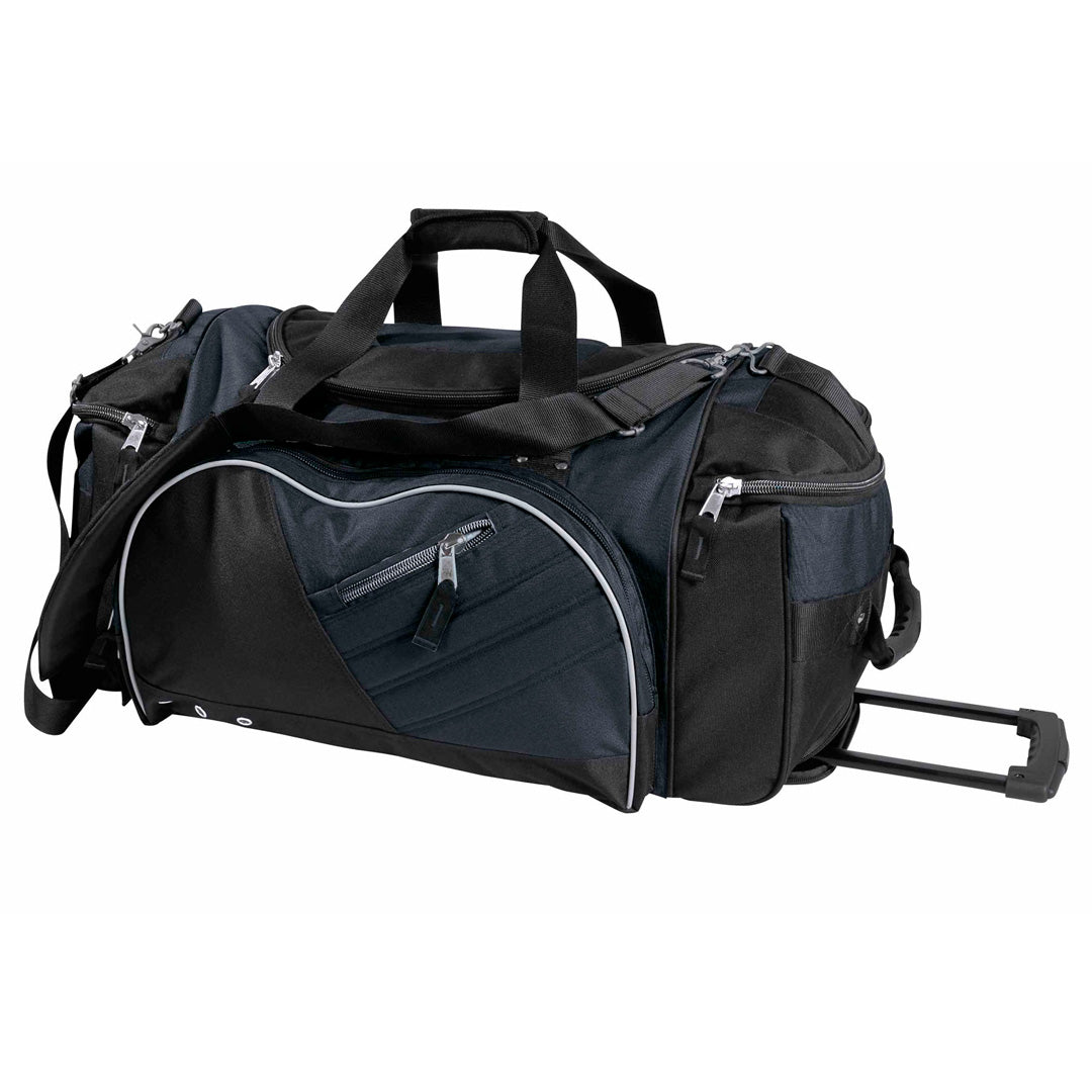 House of Uniforms The Solitude Travel Bag Gear for Life Black/Charcoal