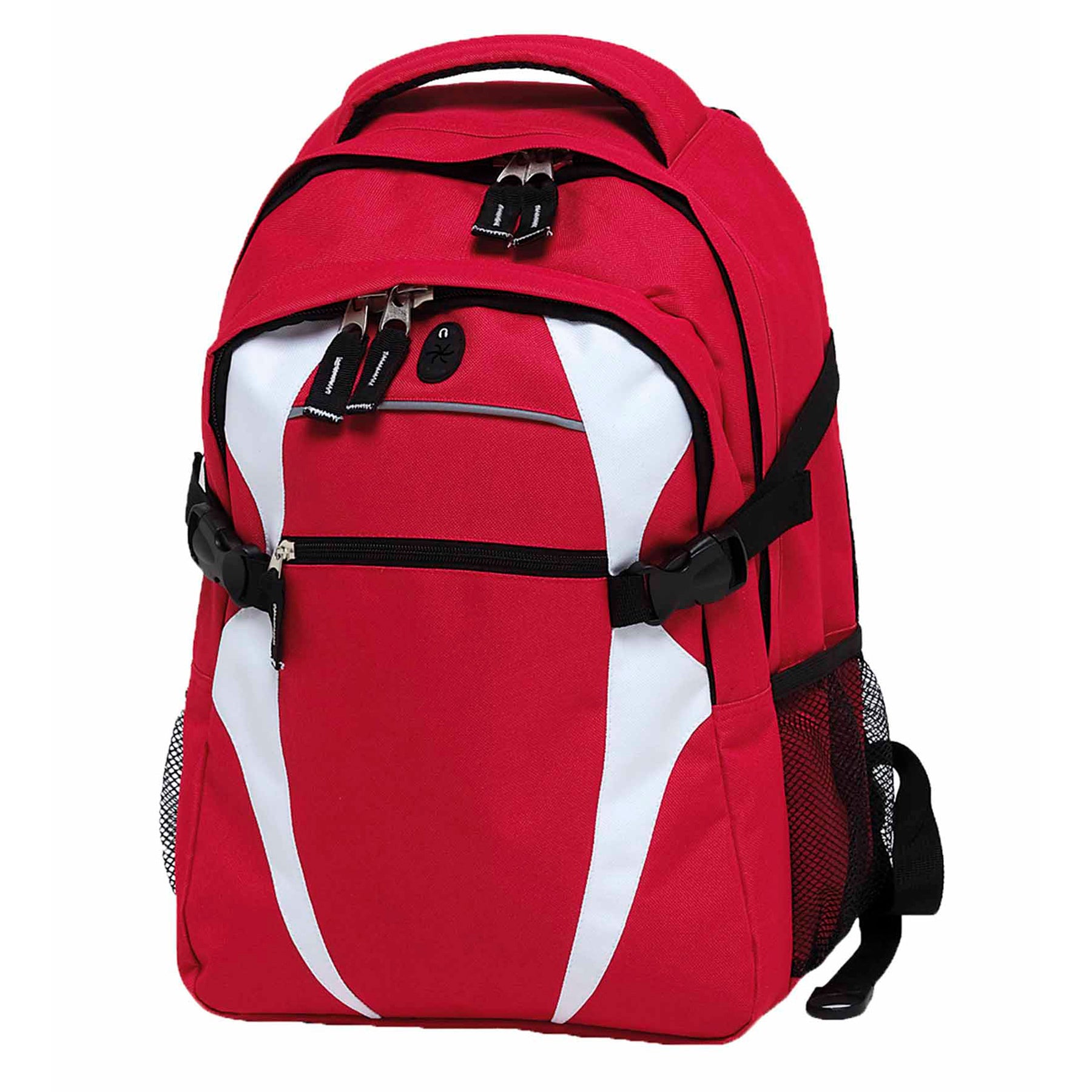 House of Uniforms The Spliced Zenith Backpack Gear for Life Red/White