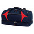 House of Uniforms The Spliced Zenith Sports Bag Gear for Life Navy/Red
