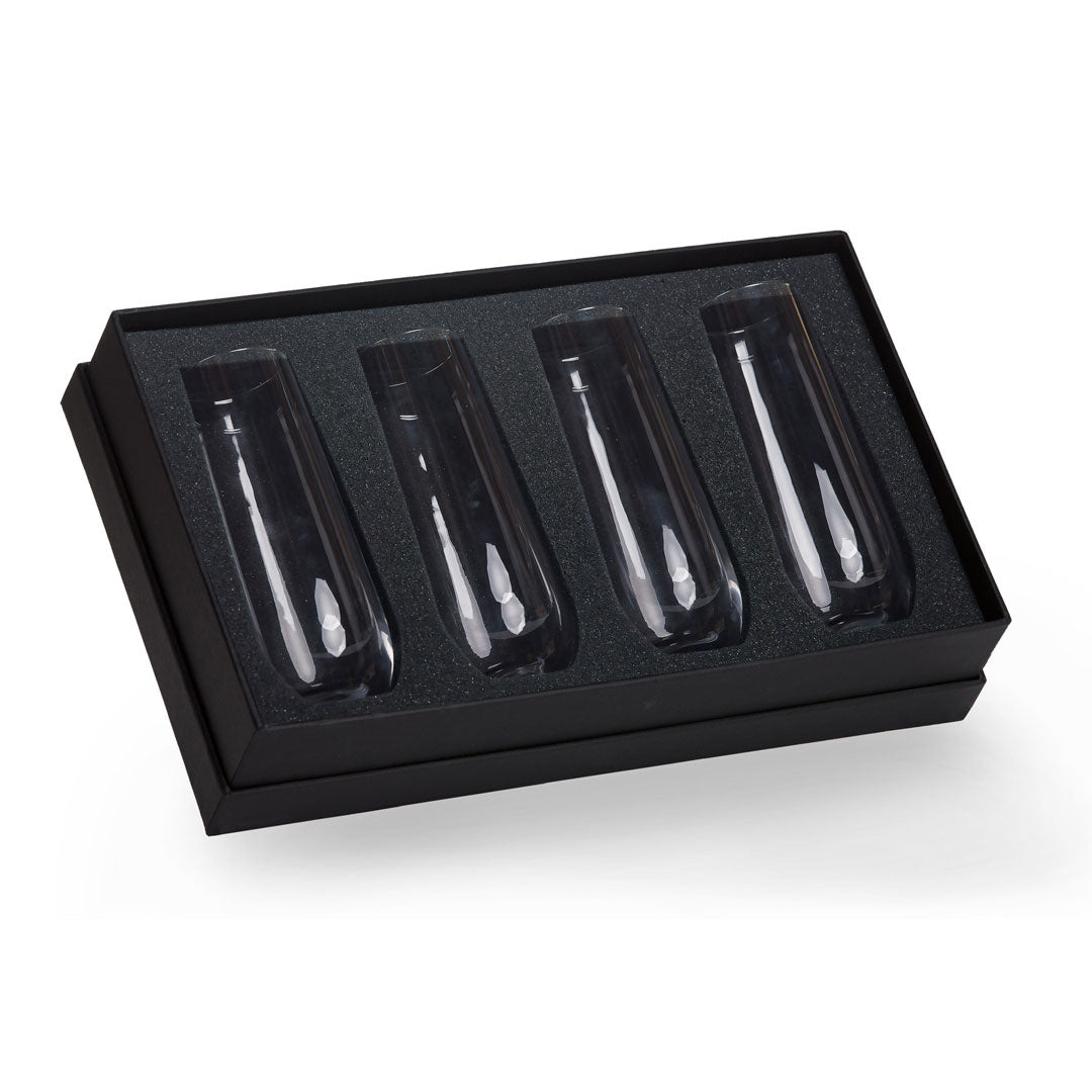 House of Uniforms The Stemless Champagne Flute Set Po 'Di Fame 1 x Individual Set (Unbranded)