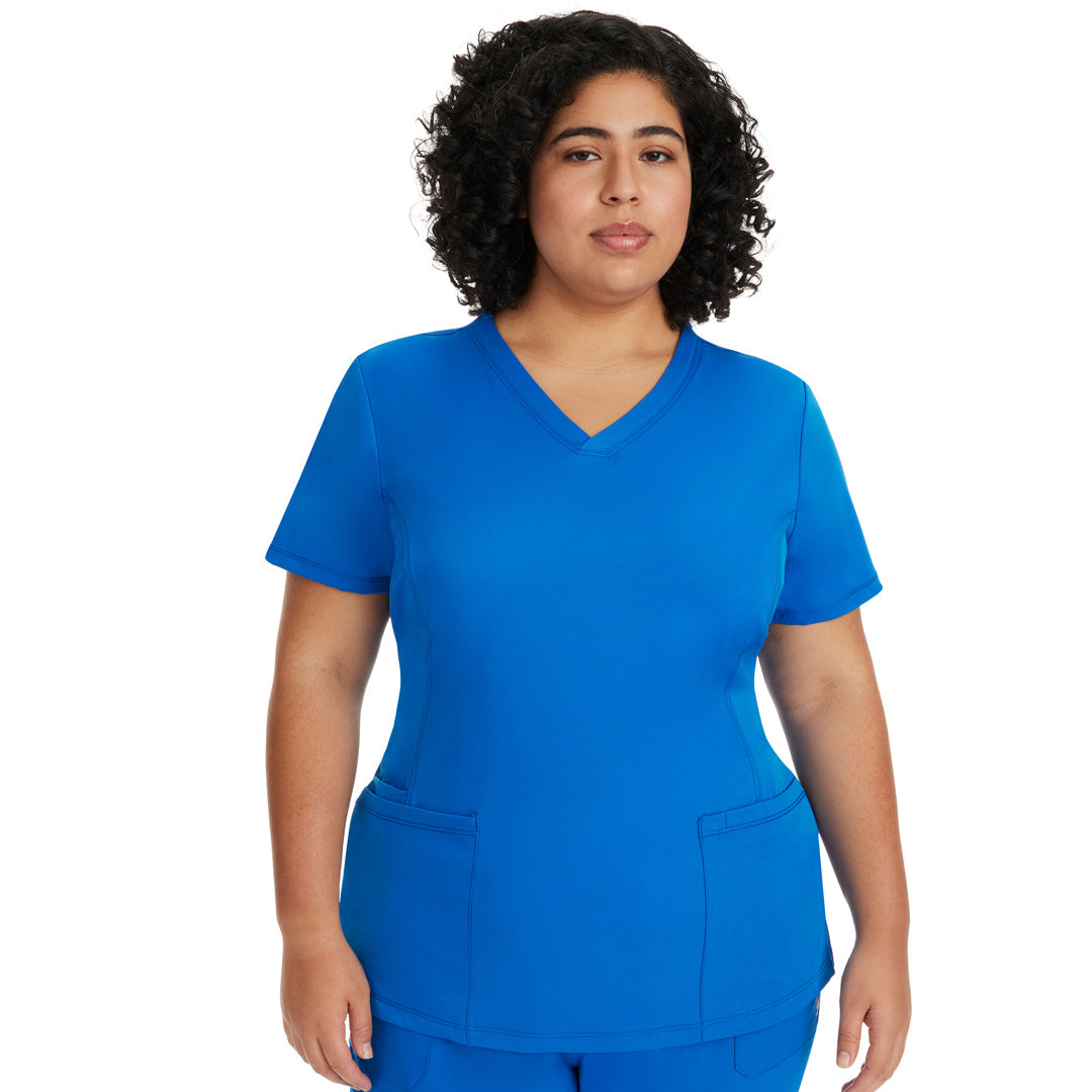 House of Uniforms The Monica Scrub Top | Ladies Healing Hands Royal