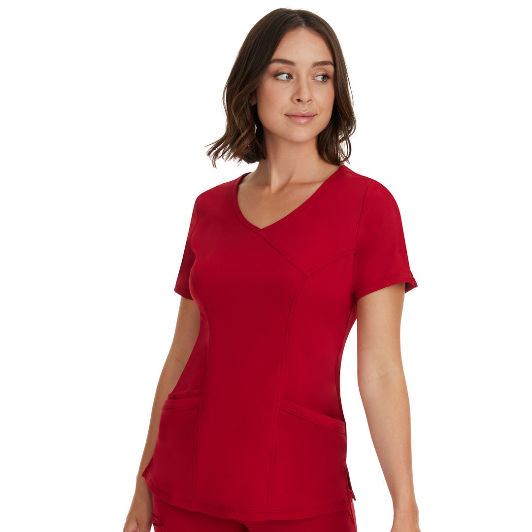 House of Uniforms The Madison Scrub Top | Ladies Healing Hands 