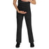 House of Uniforms The Rose Maternity Scrub Pant Healing Hands Black