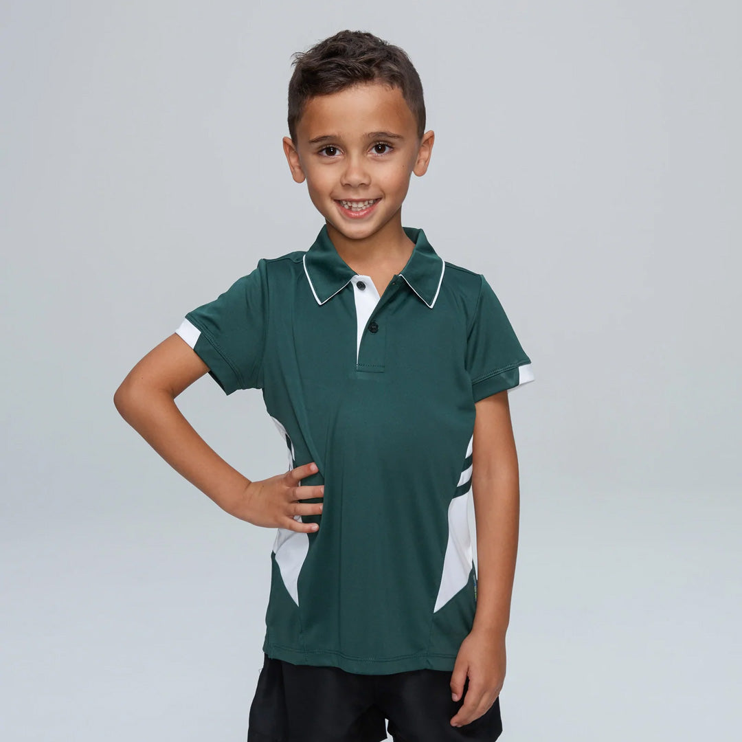 House of Uniforms The Tasman Polo | Kids | Short Sleeve | Navy Base Aussie Pacific 