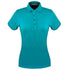 House of Uniforms The Oceanic Polo | Ladies | Short Sleeve Stencil Teal