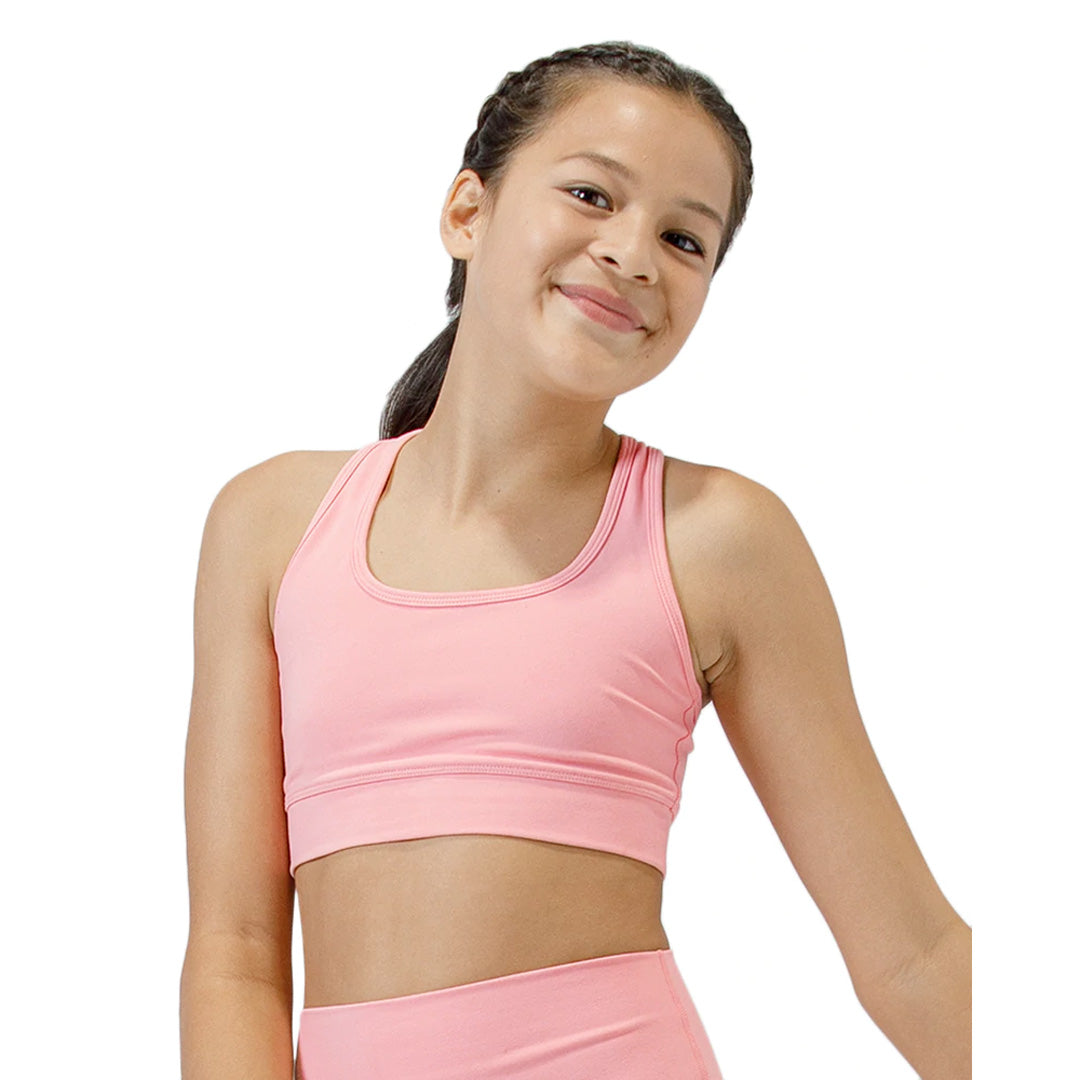House of Uniforms The Ivy Racer Crop | Kids Active Basics Tropic