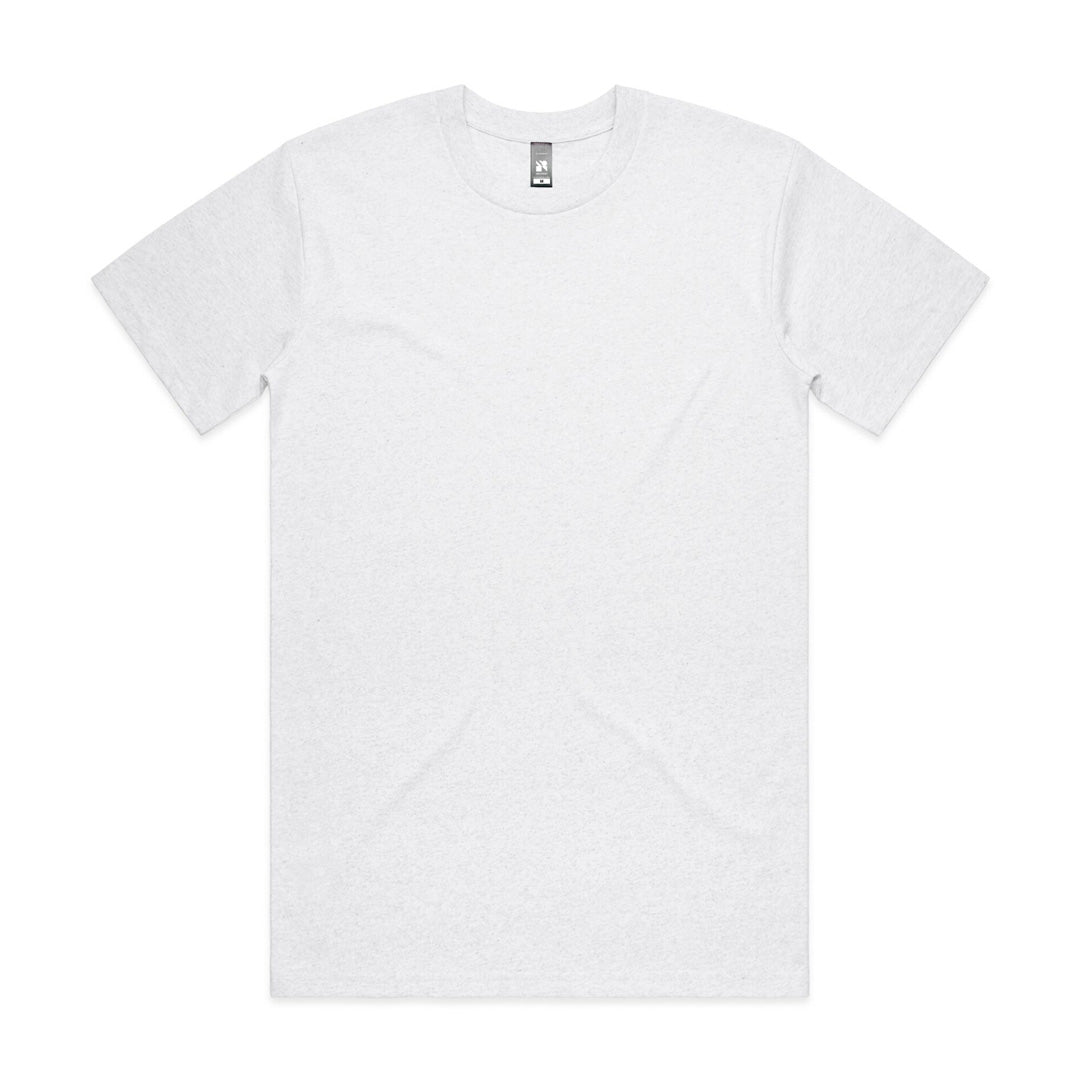 House of Uniforms The Classic Tee | Mens | Short Sleeve AS Colour White Marle