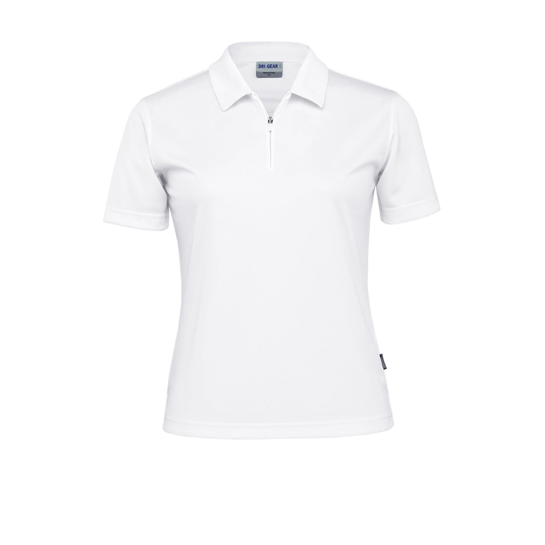 House of Uniforms The Dri Gear Axis Polo | Ladies Gear for Life White