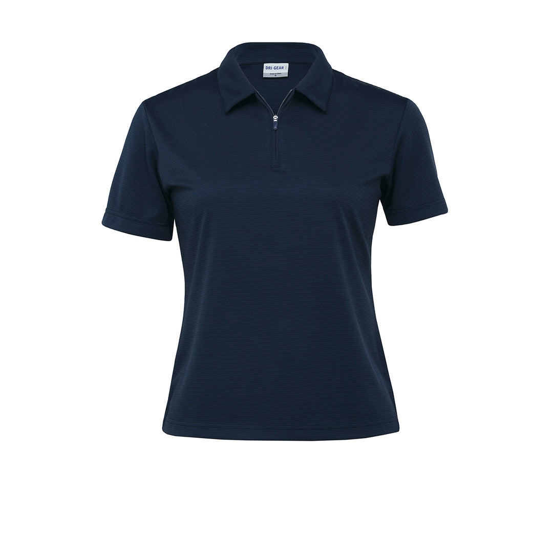 House of Uniforms The Dri Gear Ottoman Lite Polo | Ladies Gear for Life Navy