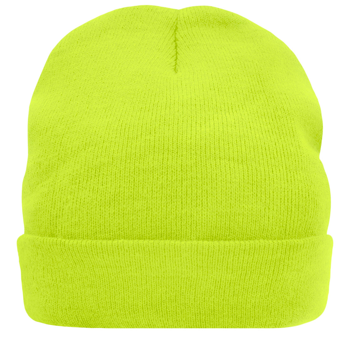 House of Uniforms The Heavy Duty Thinsulate Beanie | Unisex Myrtle Beach Neon Yellow